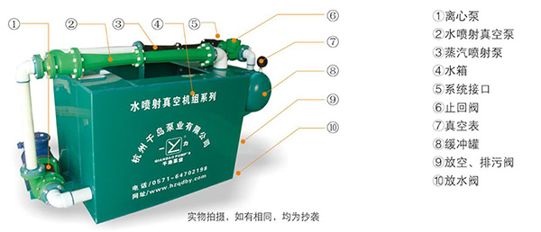 汽水串聯(lián)水噴射真空機(jī)組